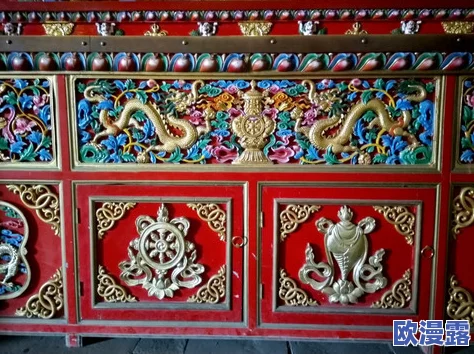 佛帐潮绣凸浮双龙：传承与创新交融的艺术之旅，展现传统工艺的新生魅力