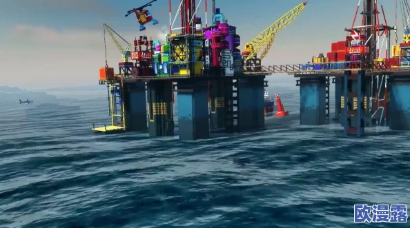 海上钻井平台运营挑战：《Oil Rig Simulator》Steam页面震撼发布