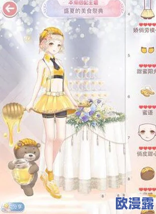 奇迹暖暖评选赛：盛夏美食祭典高赞搭配全攻略解析与秘籍